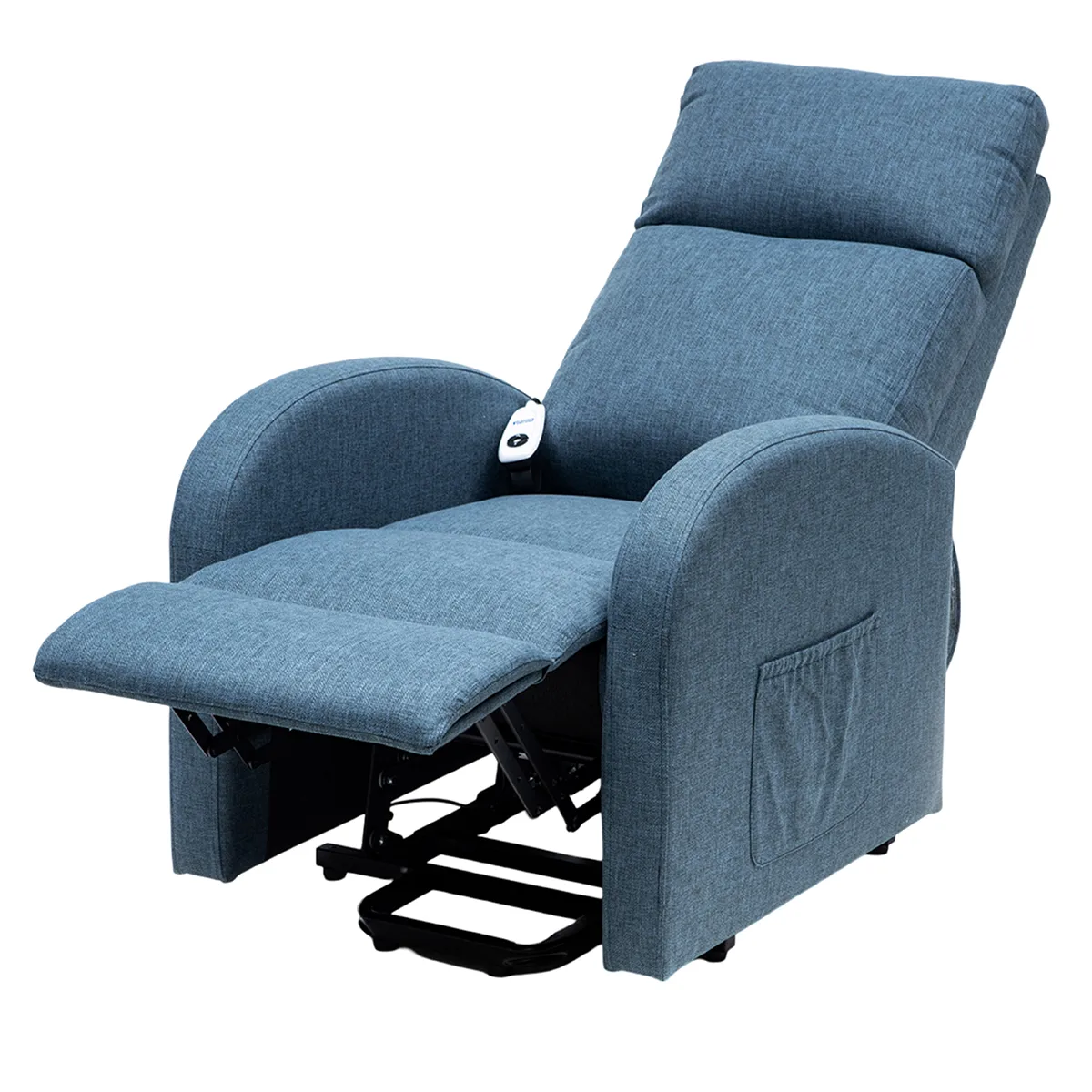Cansfield rise and recline chair in blue reclined.jpg